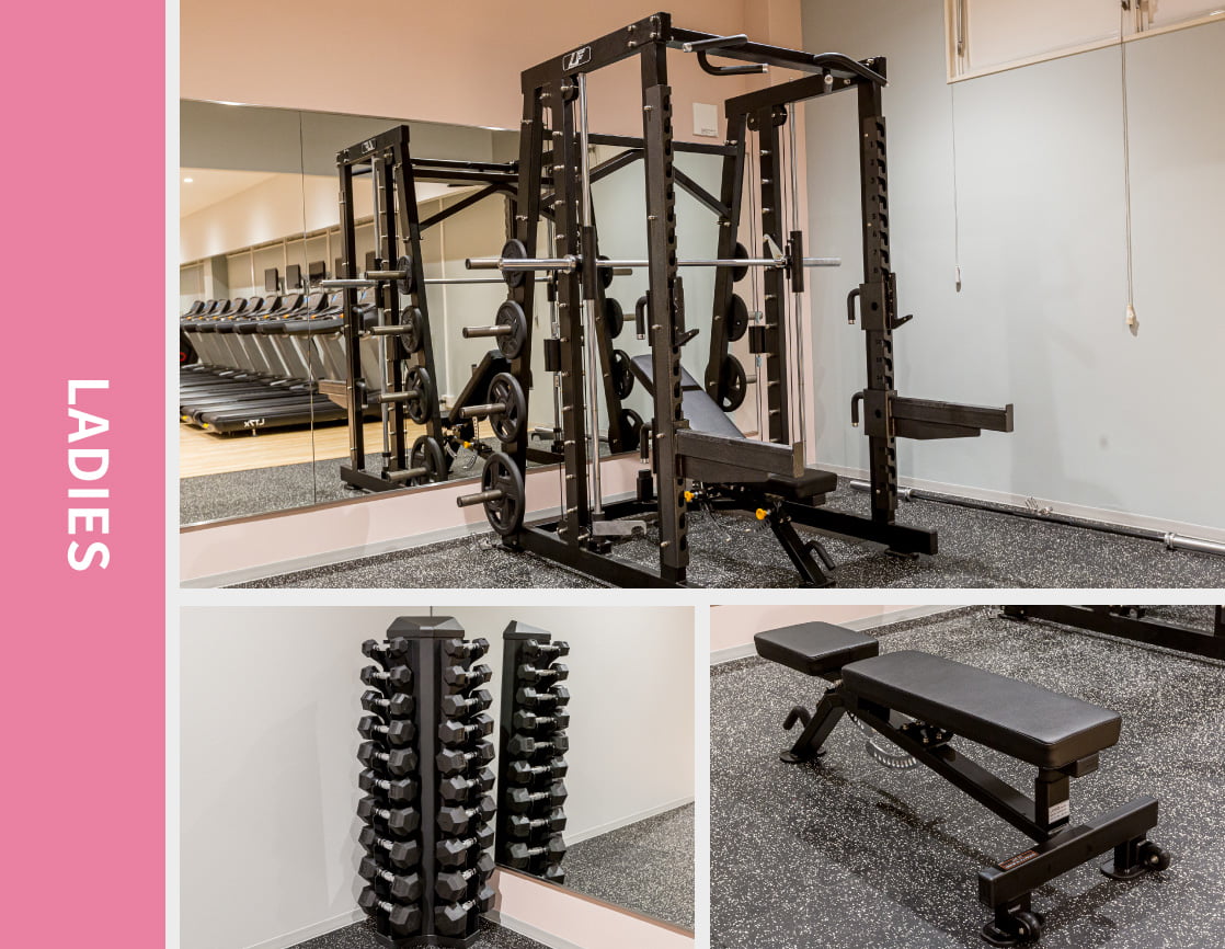 レディースエリア