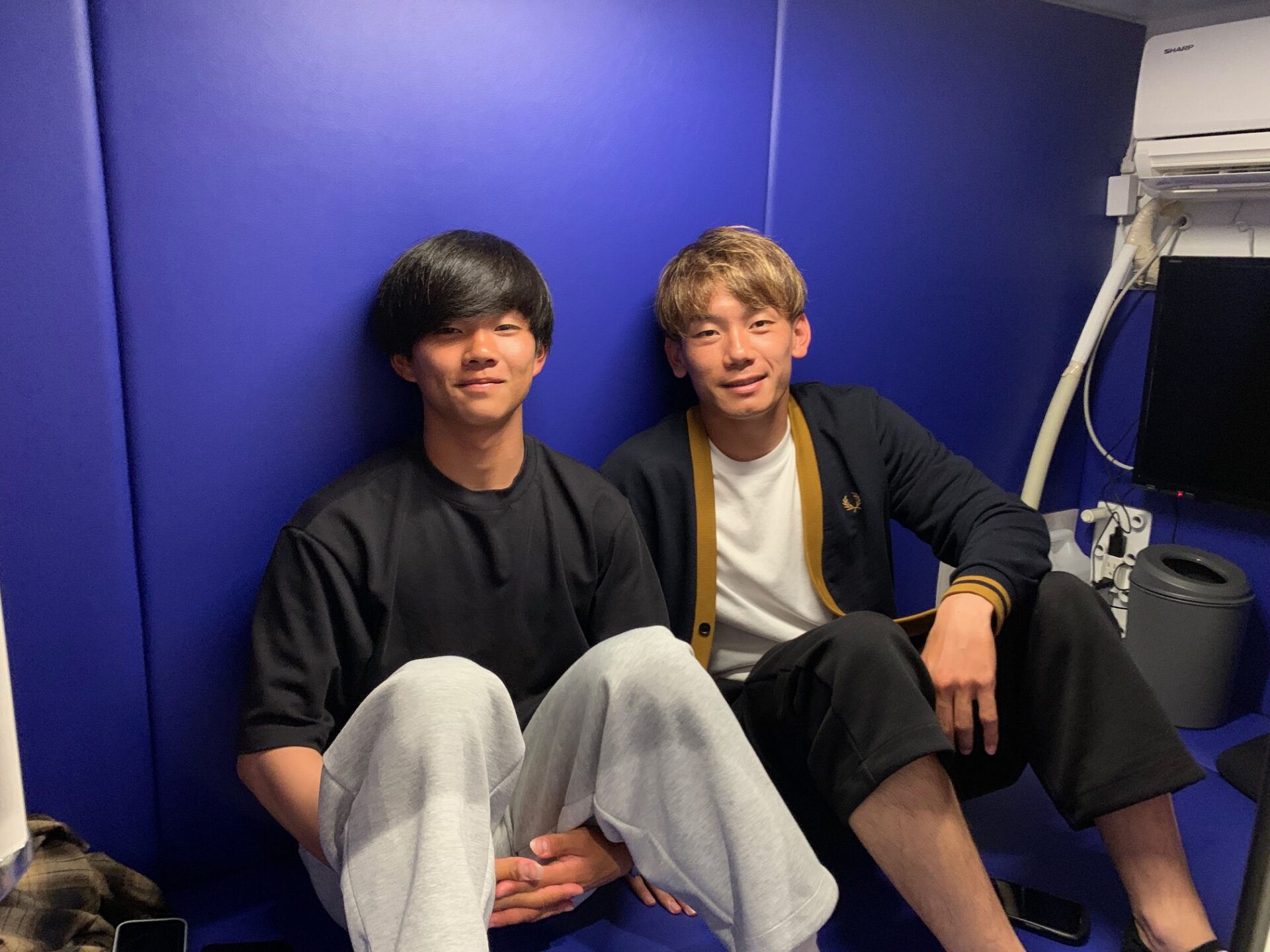 カターレ富山の吉田選手と亀田選手にご来店いただきました